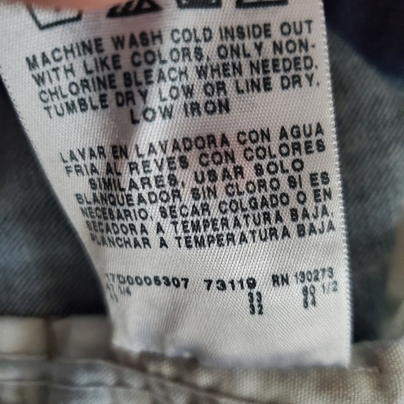 Wrangler Mens 42x32 Jeans Five Star Relaxed Fit Flex Dark Wash Denim - Picture 10 of 12